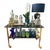 Elegant, understated and endlessly versatile, this vintage two-tier bar cart perfectly captures the glamour of the...