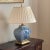 Chinoiserie Late 20th Century Wildwood Chinoiserie Floral Table Lamp For Sale - Image 3 of 12
