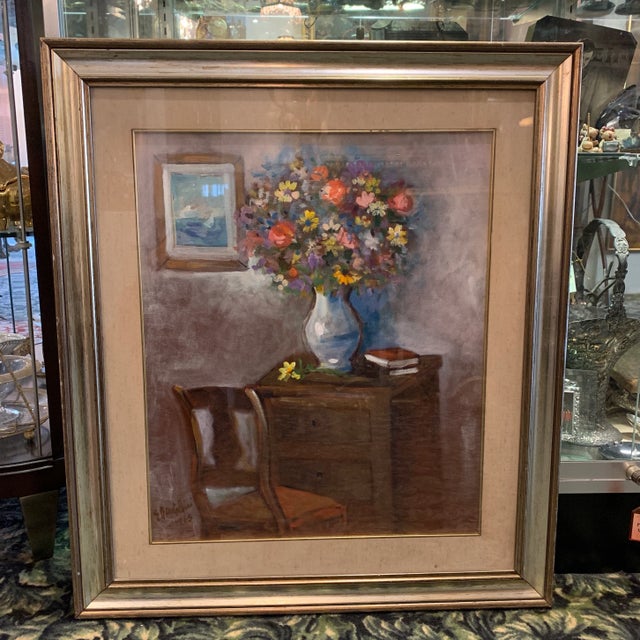 Giuseppe Bertolini (Italian 1939-Xx) Oil on Canvas For Sale - Image 10 of 10