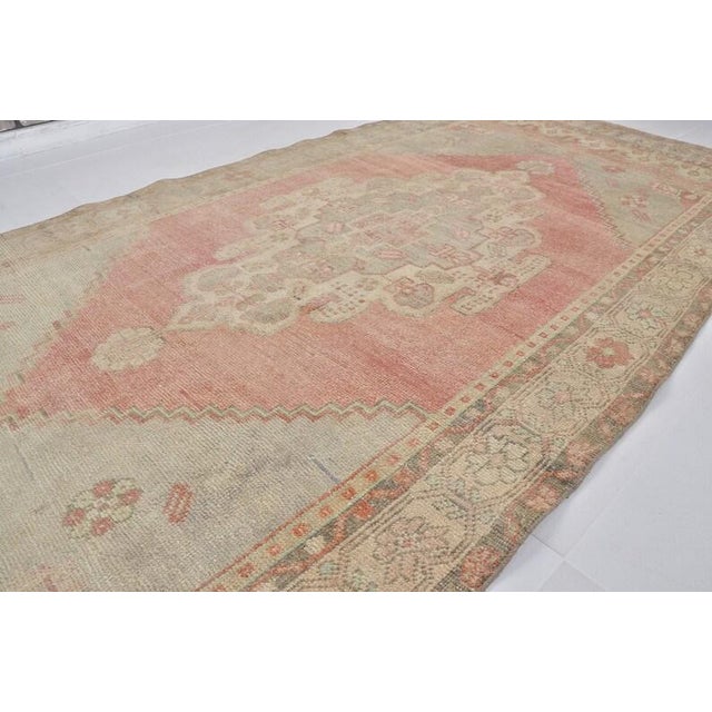 Antique Anatolian Living Room Rug For Sale - Image 9 of 10