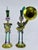 Pair of vintage tin soldier made in Oaxaca, Mexico. Mexican tin work it has been produced since the 16th Century. These...
