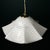 Vintage Swirl White Murano Glass Pendant Lamp, 1970s For Sale - Image 9 of 14