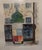 Charming pair of small watercolor scenes of Paris. Image on each measures approx. 3” x 4”. One is signed. Each is titled....