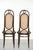 Vintage Long John Webbing Dining Chairs from Thonet, Set of 2 For Sale - Image 3 of 13