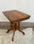 Antique Victorian Carved Quarter Sawn Oak Parlor Table on Casters, Eastlake Style For Sale - Image 4 of 18