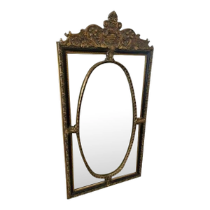 Late 20th Century Neoclassical Style Beveled Wall Mirror