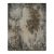 Xena Chloe Gray Hand-Knotted Wool Rug Carpet, Abstract Modern Texture For Sale