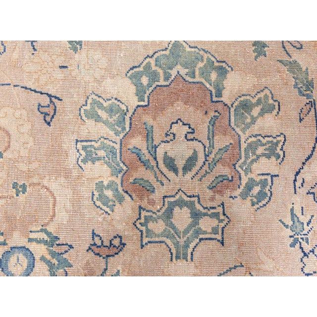 Delicately Rendered Antique North Indian Rug For Sale In New York - Image 6 of 8