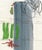 Modern Modern Painting on an Antique Ledger Page For Sale - Image 3 of 3