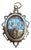 18th Century Engraved Silver Reliquary, 1780s For Sale