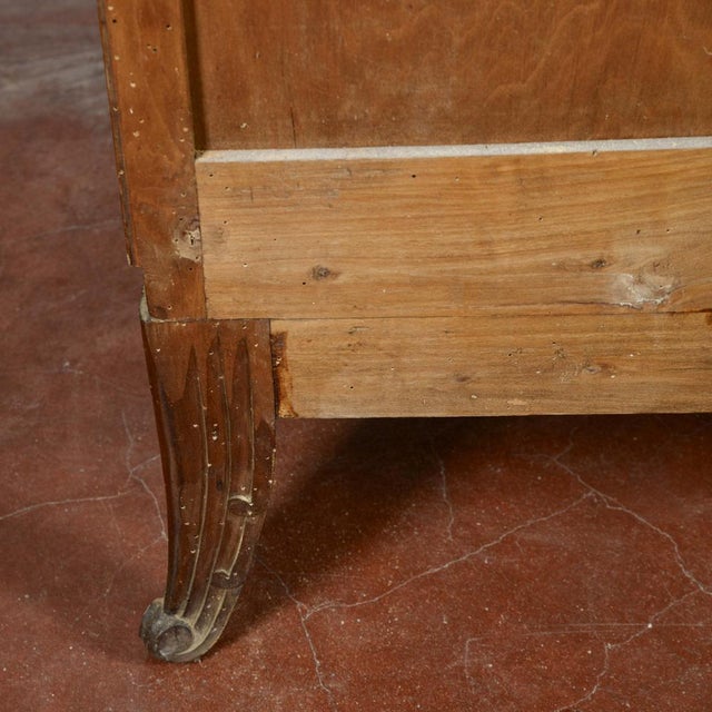 Art Deco Sideboard in Walnut Burl with Black Marble Top For Sale - Image 14 of 18