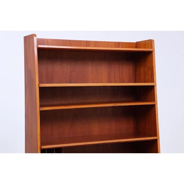 Mid-Century Wooden Bookcase, 1960s For Sale - Image 6 of 11