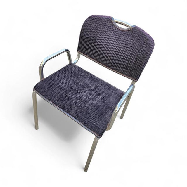 Black Upholstery Castiglietta Dining Chairs by Castiglioni for Zanotta, Italy, 1960s, Set of 4 For Sale - Image 15 of 18