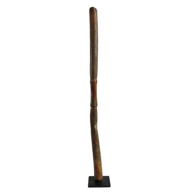 Mid 20th Century Tuareg Wood Pestle Stick For Sale