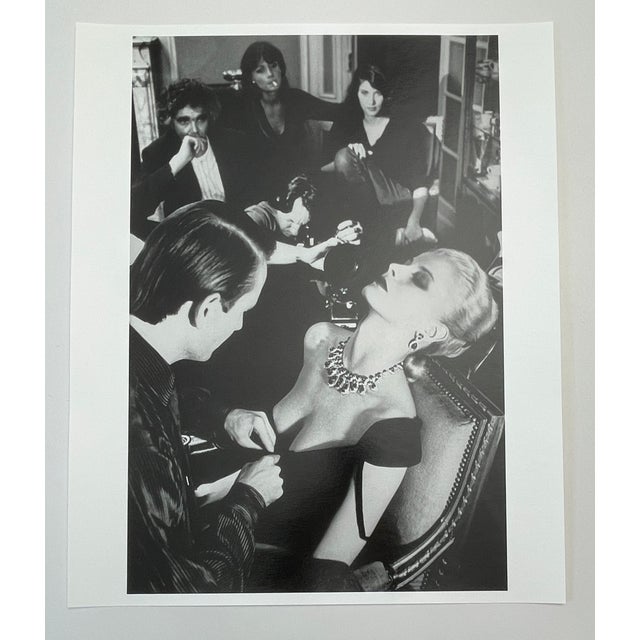 "Bvlgari Fitting, Paris 1980" Vintage Silver Gelatin 20" x 24" Print by Helmut Newton with Certificate of Authenticity....