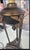 1970s Vintage Neoclassical Black & Brass Tripod Table Lamp With Pinecone Finial For Sale - Image 5 of 9