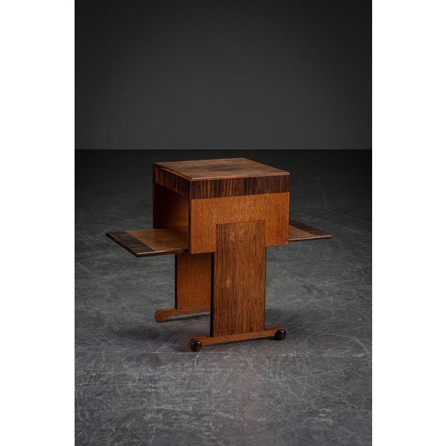 Architectural Side Table, 1920s For Sale - Image 10 of 16