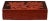 Hand Craft Vintage Chinese Red Lacquer Rectangular Floral Accent Box For Sale