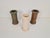 Vintage Scandinavian Ribbed Cylinder Vases, 1960s, Set of 3 For Sale - Image 4 of 6