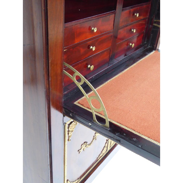 19th Century French Empire Escritoire For Sale - Image 11 of 14