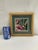 Traditional Vintage Framed Hummingbird Needlepoint Art | Botanical Bird Textile Wall Decor For Sale - Image 3 of 4