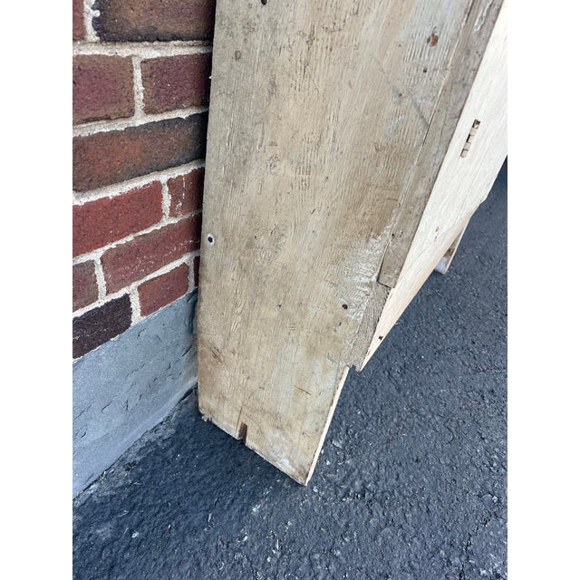 19th Century Primitive Pine Jelly Cupboard For Sale - Image 6 of 12