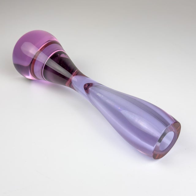 Vintage Pink Murano Vase, Italy, 1970s For Sale - Image 7 of 14