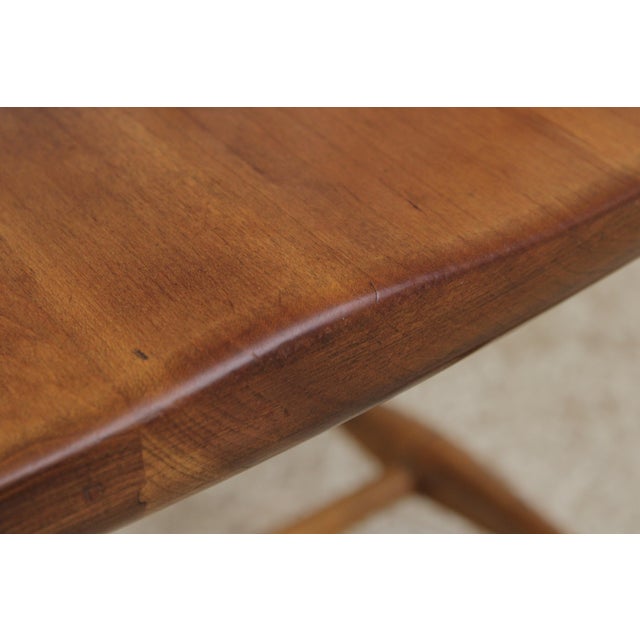 Stickley Cherry Windsor Style Spindle Back Armchair For Sale - Image 9 of 16