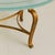 French Gilt Metal + Frosted Glass Coffee Table, 1960s For Sale In Chicago - Image 6 of 7
