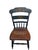 Hitchcock Pair of Vintage Hitchcock Plank Bottom Dining Side Chairs Paint Decorated For Sale - Image 4 of 14