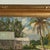 Vintage Tropical Landscape Painting With Houses by Melville F. Stark For Sale - Image 4 of 12