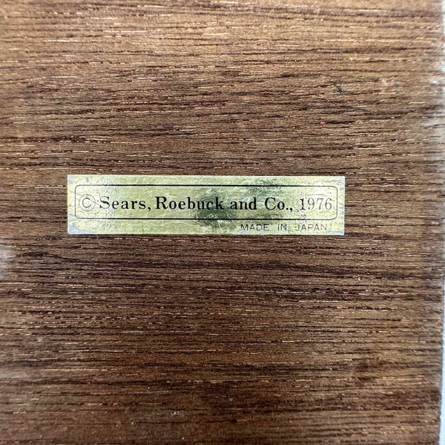 Vintage 1970s Canister Set Roebuck and Co. Wooden Set of 3 For Sale In Houston - Image 6 of 7