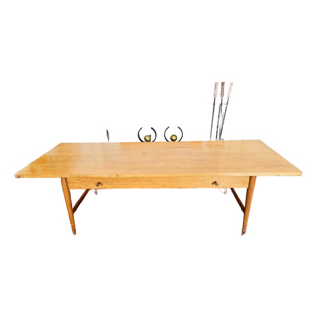Mid Century Modern Paul McCobb Planner Group Coffee Table With Drawer Rare For Sale