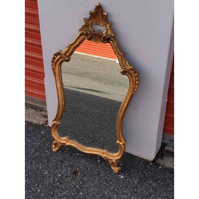 Louis Xv Style Gilded Mirror - Early 20th Century For Sale - Image 4 of 8