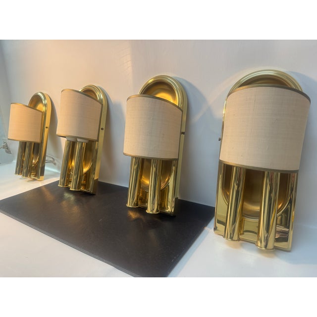 Vintage Wall Lamp in Brass For Sale - Image 11 of 11