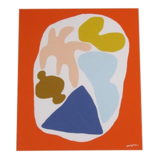 Marleigh Culver “Number 19” Framed Abstract Print, Tappan Collective For Sale