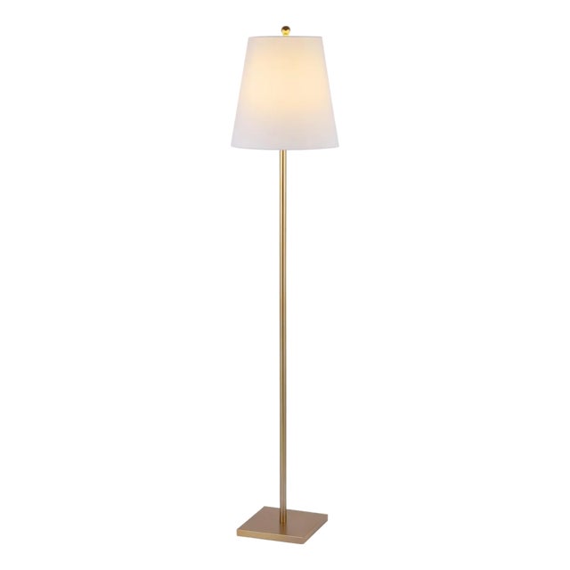Geralt 69" Floor Lamp in Gold For Sale