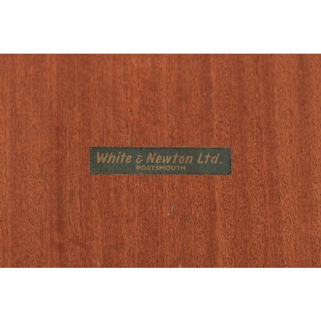 Vintage Mid Century English Teak Extension Dining Table by White & Newton For Sale - Image 10 of 11