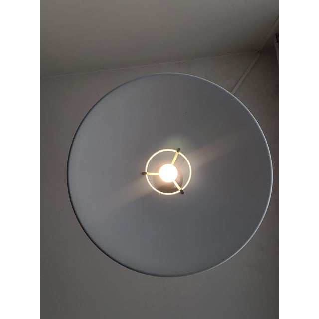 Metal Pendant Lamp Model 2133 by Gino Sarfatti for Arteluce/Flos Italia, 1973 For Sale - Image 7 of 14