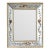 French Vintage Verre Églomisé Mirror with Phoenix Pattern For Sale