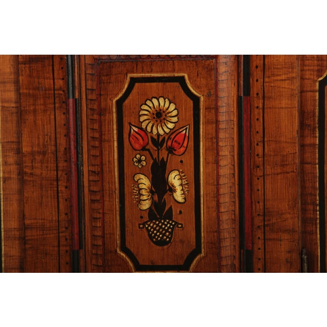 Small Antique Baroque Cabinet, 1800 For Sale - Image 15 of 18