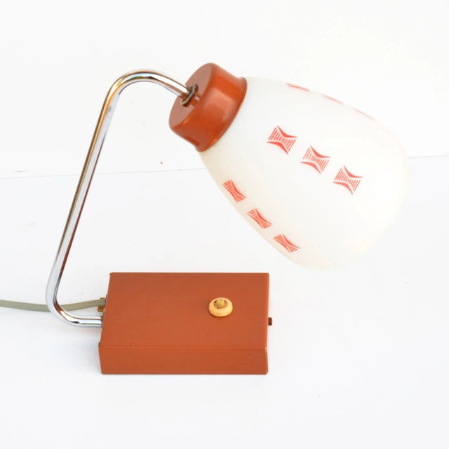 Table or bedside lamp type L 197-13, designed by Josef Hurka, produced in the 1960s in the 1960s in the Czechoslovak...