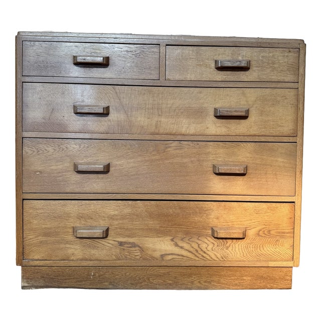 Vintage Oak Chest of Drawers, 1950 For Sale