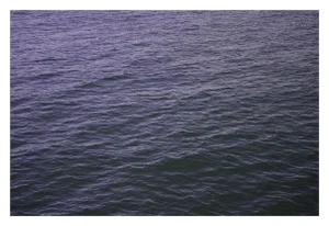 Minimalist Seascape Photograph in Purple Tones - 60" X 40"