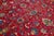 1930s Vintage Red Handknotted Wool Tabriz Rug For Sale - Image 5 of 10