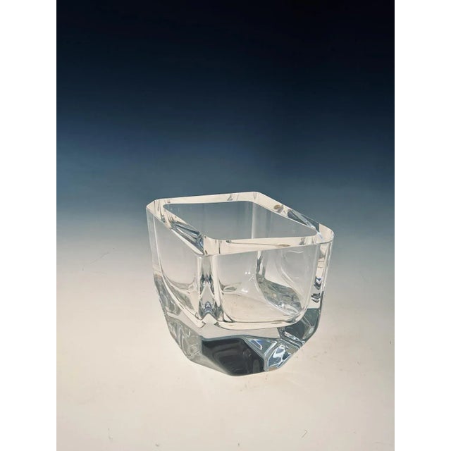 Kosta Boda Diamond Vase by Kosta Boda for Sigurd Perrson, 1970s For Sale - Image 4 of 7