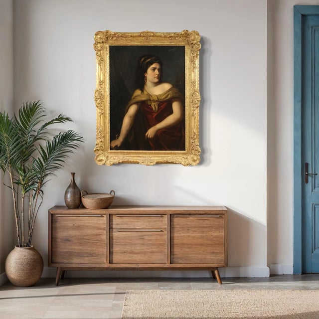 J. Hickel, Medea, 1770, Oil on Canvas, Framed For Sale - Image 12 of 16