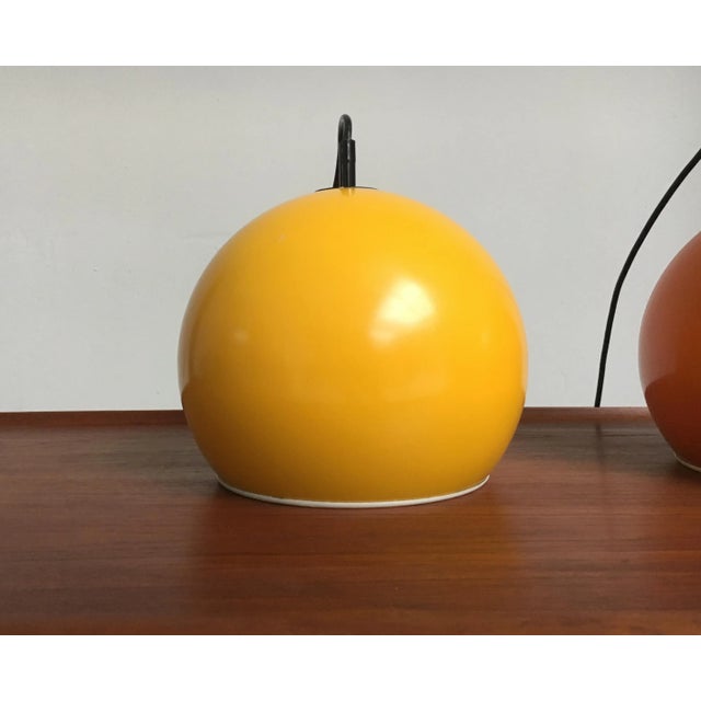 Mid-Century Space Age Ball Pendant Lamps, Set of 2 For Sale - Image 18 of 18