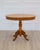 19th Century Swedish 19th Century Solid Birch Oval Occasional Table For Sale - Image 5 of 11