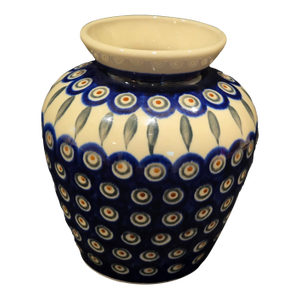 Vintage MCM Boleslawiec Polish Pottery 6" Vase